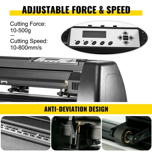 Vevor Heat Press 6-in-1 Sublimation Machine 15 x15  and 14  Vinyl Cutter Plotter New on Sale - Image 2